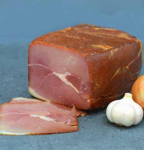 Coburger rauwe ham