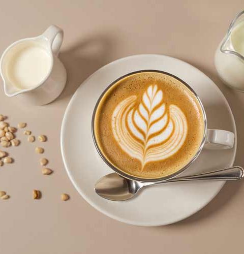 Hazelnoot latte